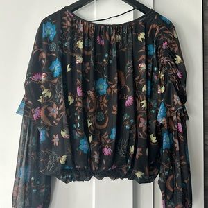 Free People flowly blouse. Size small. Gently worn.